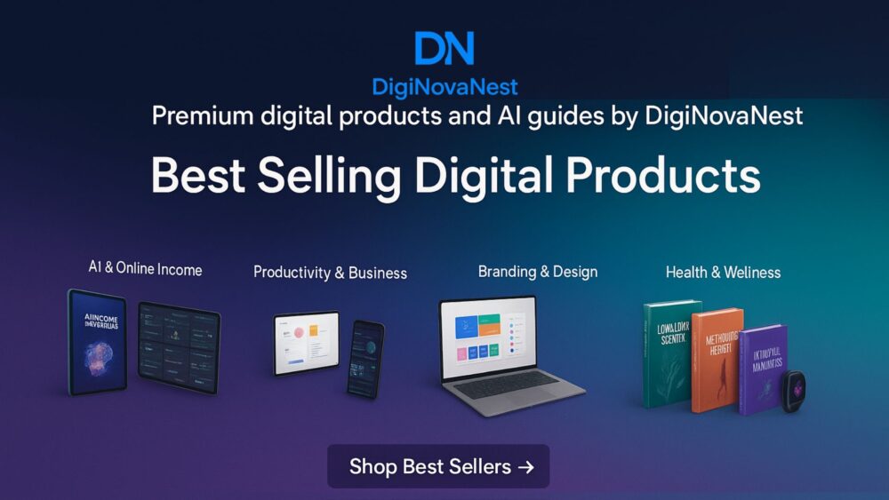 Premium digital products and AI guides by DigiNovaNest