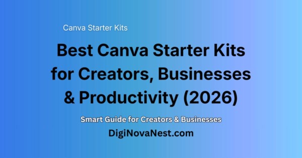 Best Canva Starter Kits for Creators, Businesses & Productivity (2026) 1 Canva Starter Kits Cover