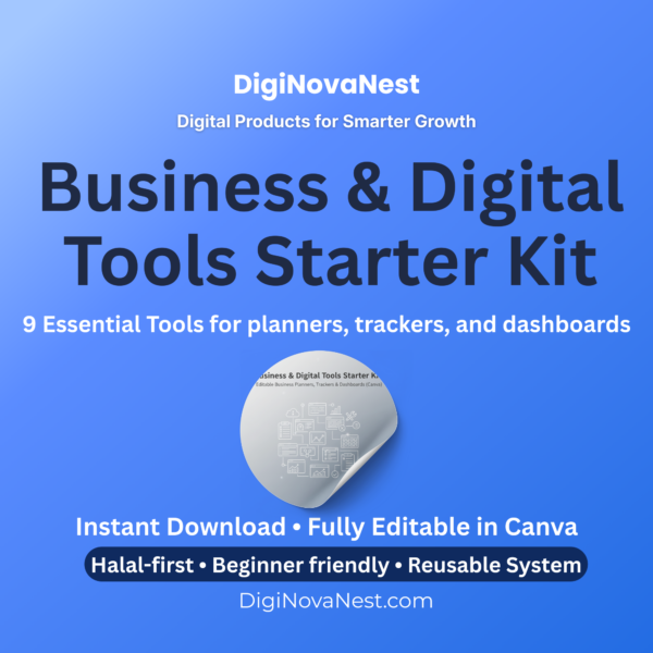 Business & Digital Tools Starter Kit Canva templates