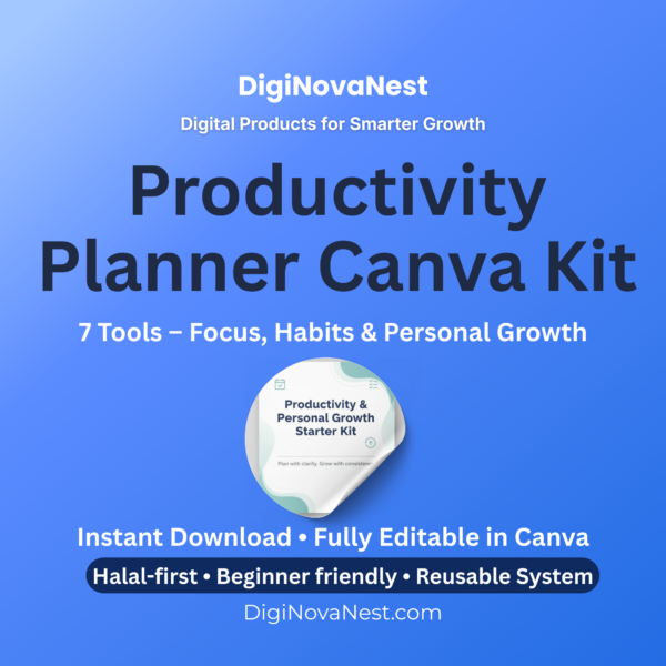 Productivity Planner Canva