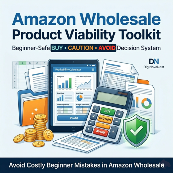 Amazon Wholesale Product Viability Toolkit cover
